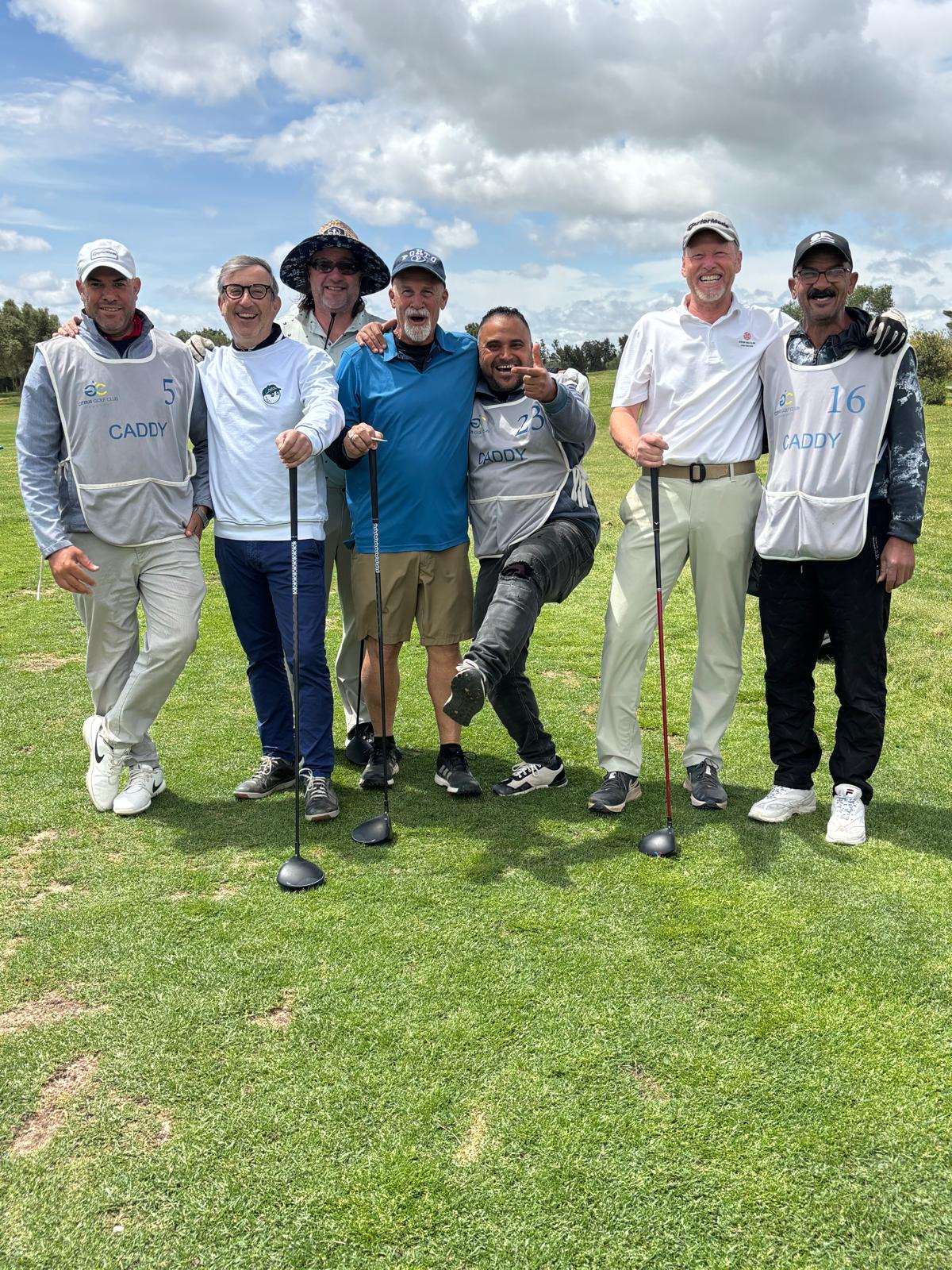 Golf with friends