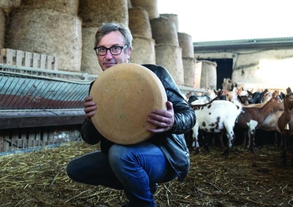 Jon Brownstein at the farm